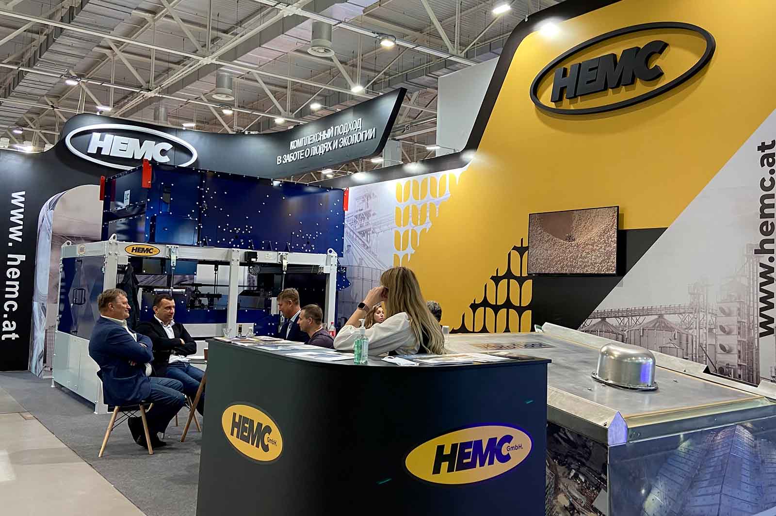 Стенд австрийской компании HEMC от PerformExpo